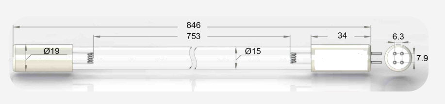 Náhradní výbojka 80W - Obrázek 4